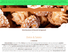 Tablet Screenshot of dolcesalato.it