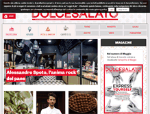 Tablet Screenshot of dolcesalato.com